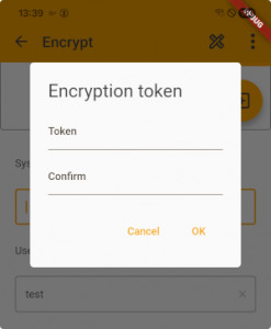 token_input Enter token
