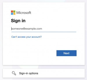 EntraID login